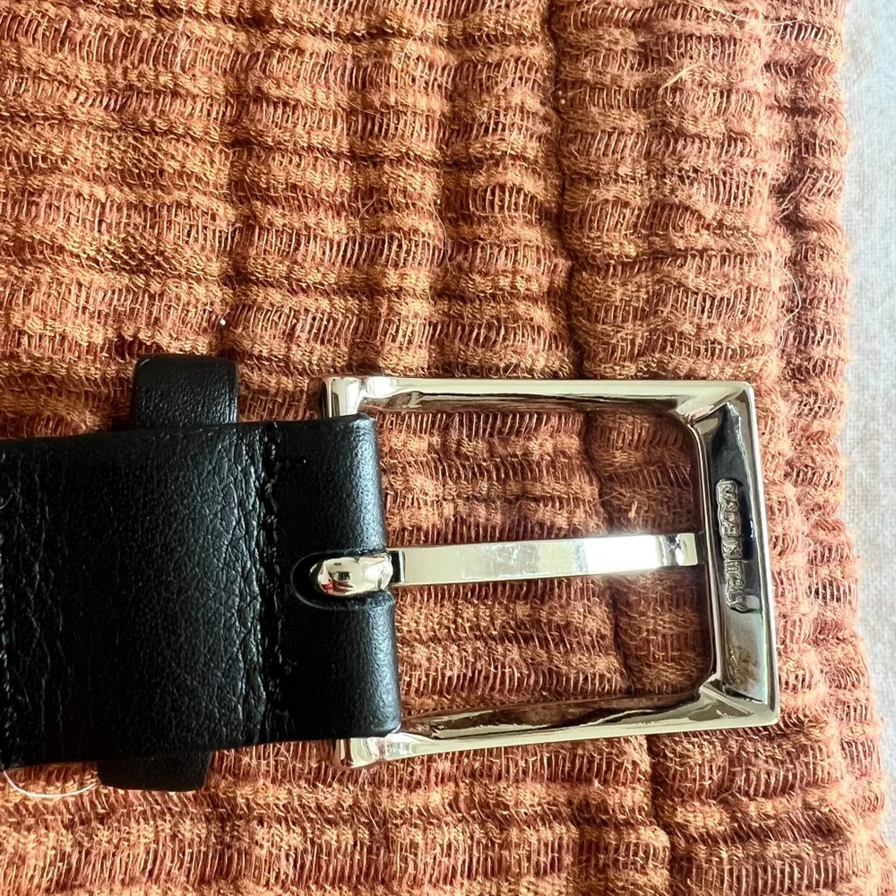 AUREUM Black and Silver Women's Belt - Picture 10 of 11